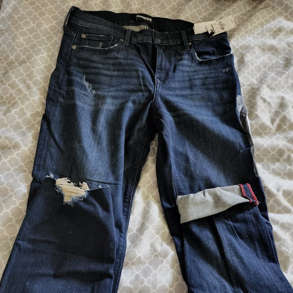 Express cropped legging jeans